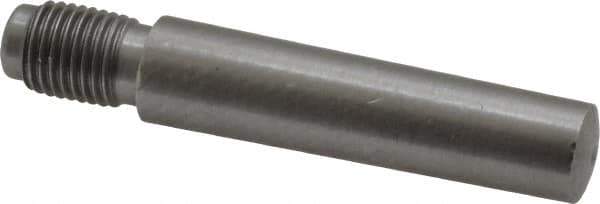 Value Collection - Size 8, 0.49" Large End Diam, Uncoated Steel 7/16-20 Threaded Taper Pin - Grade C-12L14, 2 Pin Length - Eagle Tool & Supply