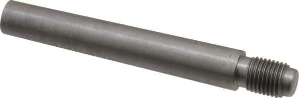 Value Collection - Size 8, 0.49" Large End Diam, Uncoated Steel 7/16-20 Threaded Taper Pin - Grade C-12L14, 3 Pin Length - Eagle Tool & Supply