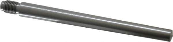 Value Collection - Size 8, 0.49" Large End Diam, Uncoated Steel 7/16-20 Threaded Taper Pin - Grade C-12L14, 5 Pin Length - Eagle Tool & Supply