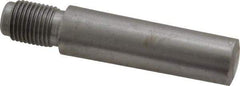 Value Collection - Size 9, 0.589" Large End Diam, Uncoated Steel 1/2-20 Threaded Taper Pin - Grade C-12L14, 2 Pin Length - Eagle Tool & Supply