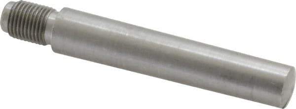 Value Collection - Size 9, 0.589" Large End Diam, Uncoated Steel 1/2-20 Threaded Taper Pin - Grade C-12L14, 3 Pin Length - Eagle Tool & Supply