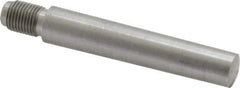 Value Collection - Size 9, 0.589" Large End Diam, Uncoated Steel 1/2-20 Threaded Taper Pin - Grade C-12L14, 3 Pin Length - Eagle Tool & Supply
