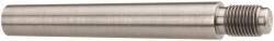 Value Collection - Size 9, 0.589" Large End Diam, Uncoated Steel 1/2-20 Threaded Taper Pin - Grade C-12L14, 3-1/2 Pin Length - Eagle Tool & Supply