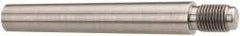 Value Collection - Size 9, 0.589" Large End Diam, Uncoated Steel 1/2-20 Threaded Taper Pin - Grade C-12L14, 3-1/2 Pin Length - Eagle Tool & Supply