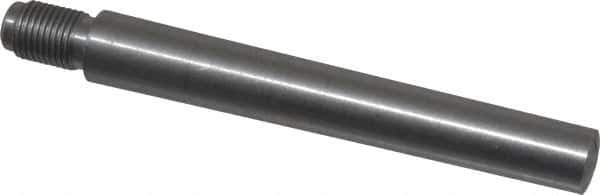 Value Collection - Size 9, 0.589" Large End Diam, Uncoated Steel 1/2-20 Threaded Taper Pin - Grade C-12L14, 4 Pin Length - Eagle Tool & Supply