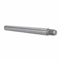 Value Collection - Size 9, 0.589" Large End Diam, Uncoated Steel 1/2-20 Threaded Taper Pin - Grade C-12L14, 5 Pin Length - Eagle Tool & Supply