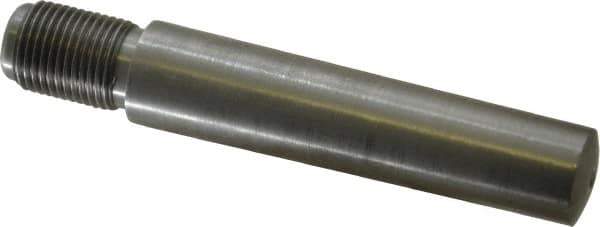 Value Collection - Size 10, 0.704" Large End Diam, Uncoated Steel 5/8-18 Threaded Taper Pin - Grade C-12L14, 3 Pin Length - Eagle Tool & Supply