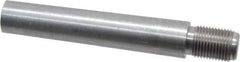 Value Collection - Size 10, 0.704" Large End Diam, Uncoated Steel 5/8-18 Threaded Taper Pin - Grade C-12L14, 3-1/2 Pin Length - Eagle Tool & Supply