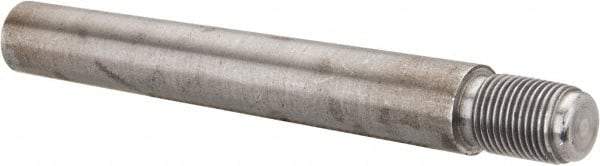 Value Collection - Size 10, 0.704" Large End Diam, Uncoated Steel 5/8-18 Threaded Taper Pin - Grade C-12L14, 4-1/2 Pin Length - Eagle Tool & Supply