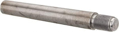 Value Collection - Size 10, 0.704" Large End Diam, Uncoated Steel 5/8-18 Threaded Taper Pin - Grade C-12L14, 4-1/2 Pin Length - Eagle Tool & Supply