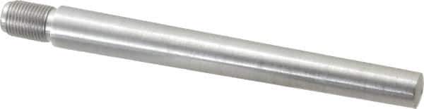 Value Collection - Size 10, 0.704" Large End Diam, Uncoated Steel 5/8-18 Threaded Taper Pin - Grade C-12L14, 6 Pin Length - Eagle Tool & Supply