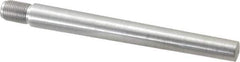 Value Collection - Size 10, 0.704" Large End Diam, Uncoated Steel 5/8-18 Threaded Taper Pin - Grade C-12L14, 6 Pin Length - Eagle Tool & Supply