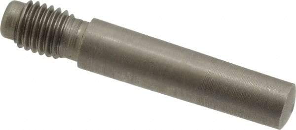 Value Collection - Size 4, 0.248" Large End Diam, Passivated Stainless Steel 1/4-28 Threaded Taper Pin - Grade 303, 18-8, 1 Pin Length - Eagle Tool & Supply