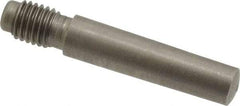 Value Collection - Size 4, 0.248" Large End Diam, Passivated Stainless Steel 1/4-28 Threaded Taper Pin - Grade 303, 18-8, 1 Pin Length - Eagle Tool & Supply
