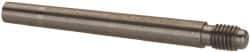 Value Collection - Size 4, 0.248" Large End Diam, Passivated Stainless Steel 1/4-28 Threaded Taper Pin - Grade 303, 18-8, 2 Pin Length - Eagle Tool & Supply