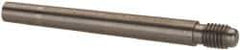 Value Collection - Size 4, 0.248" Large End Diam, Passivated Stainless Steel 1/4-28 Threaded Taper Pin - Grade 303, 18-8, 2 Pin Length - Eagle Tool & Supply