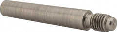 Value Collection - Size 5, 0.287" Large End Diam, Passivated Stainless Steel 1/4-28 Threaded Taper Pin - Grade 303, 18-8, 1-1/2 Pin Length - Eagle Tool & Supply