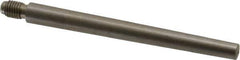 Value Collection - Size 5, 0.287" Large End Diam, Passivated Stainless Steel 1/4-28 Threaded Taper Pin - Grade 303, 18-8, 3 Pin Length - Eagle Tool & Supply