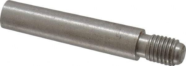 Value Collection - Size 6, 0.339" Large End Diam, Passivated Stainless Steel 5/16-24 Threaded Taper Pin - Grade 303, 18-8, 1-1/2 Pin Length - Eagle Tool & Supply