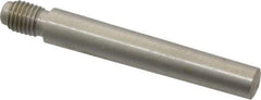 Value Collection - Size 6, 0.339" Large End Diam, Passivated Stainless Steel 5/16-24 Threaded Taper Pin - Grade 303, 18-8, 2 Pin Length - Eagle Tool & Supply