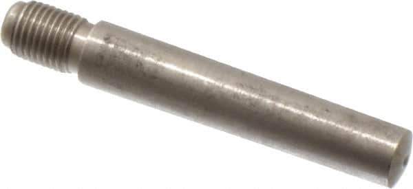 Value Collection - Size 7, 0.407" Large End Diam, Passivated Stainless Steel 3/8-24 Threaded Taper Pin - Grade 303, 18-8, 2-1/2 Pin Length - Eagle Tool & Supply