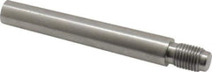 Value Collection - Size 8, 0.49" Large End Diam, Passivated Stainless Steel 7/16-20 Threaded Taper Pin - Grade 303, 18-8, 3 Pin Length - Eagle Tool & Supply