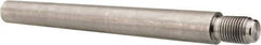 Value Collection - Size 9, 0.589" Large End Diam, Passivated Stainless Steel 1/2-20 Threaded Taper Pin - Grade 303, 18-8, 5 Pin Length - Eagle Tool & Supply