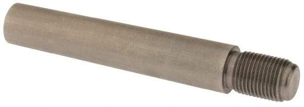 Value Collection - Size 10, 0.704" Large End Diam, Passivated Stainless Steel 5/8-18 Threaded Taper Pin - Grade 303, 18-8, 3-1/2 Pin Length - Eagle Tool & Supply