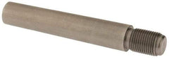 Value Collection - Size 10, 0.704" Large End Diam, Passivated Stainless Steel 5/8-18 Threaded Taper Pin - Grade 303, 18-8, 3-1/2 Pin Length - Eagle Tool & Supply