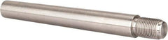 Value Collection - Size 10, 0.704" Large End Diam, Passivated Stainless Steel 5/8-18 Threaded Taper Pin - Grade 303, 18-8, 5 Pin Length - Eagle Tool & Supply