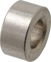 Electro Hardware - 0.257" ID x 1/2" OD, 1/4 Screw, Grade 18-8 & 303 Stainless Steel Female Unthreaded Circuit Board Spacer - Round Body, Uncoated, 1/4" OAL - Eagle Tool & Supply