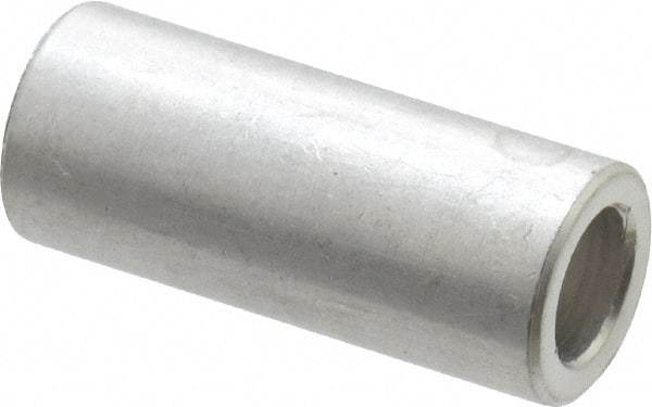 Electro Hardware - 0.194" ID x 5/16" OD, #10 Screw, Grade T-3 Aluminum Female Unthreaded Circuit Board Spacer - Round Body, Uncoated, 3/4" OAL - Eagle Tool & Supply