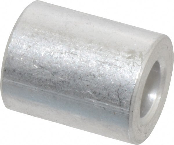 Electro Hardware - #6 Screw 3" OAL 0.14" ID x 1/4" OD Round Aluminum Circuit Board Spacers - Eagle Tool & Supply