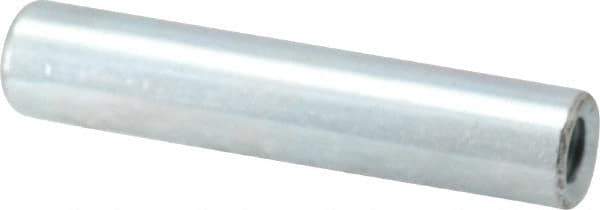 Electro Hardware - #8-32, 1-1/4" OAL, Steel Round Fully Threaded Female Circuit Board Standoffs - 1" Thread Depth, 1-1/4" Body Length, Zinc-Plated Clear Chromate Finish - Eagle Tool & Supply