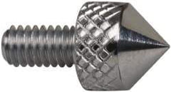 Mitutoyo - M2.5x0.45, 5mm Ball Diam, Carbide 90 ° Conical Contact Point - 5mm Contact Point Length, Use with AGD 1,2,3,4 - Eagle Tool & Supply