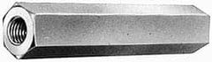 Electro Hardware - 1/2-13, 4" OAL, 3/4" Across Flats, Stainless Steel Female Hex Circuit Board Standoff - Eagle Tool & Supply