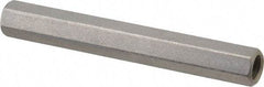 Electro Hardware - #10-32, 2" OAL, 1/4" Across Flats, Stainless Steel Hex Female Circuit Board Standoffs - 2" Body Length, Bright Finish - Eagle Tool & Supply