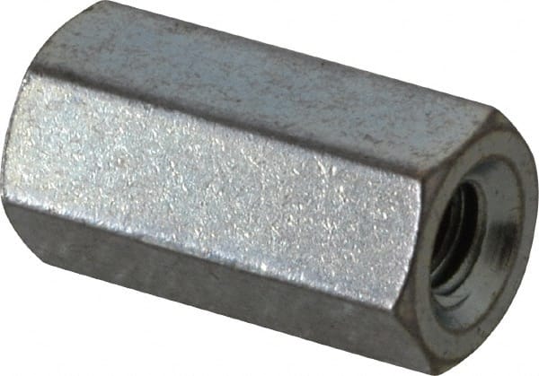 Electro Hardware - 1/4-20, 2" OAL, 1/2" Across Flats, Brass Female Hex Circuit Board Standoff - Eagle Tool & Supply