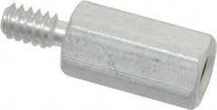 Electro Hardware - #10-32, 2-7/8" OAL, 1/2" Across Flats, Aluminum Male/Female Hex Circuit Board Standoff - Eagle Tool & Supply