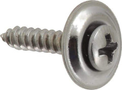 Value Collection - #6 Sems Oval Head Phillips Sheet Metal Screw - Steel, 3/4" OAL, Grade 2 - Eagle Tool & Supply
