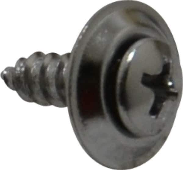 Value Collection - #10 Sems Oval Head Phillips Sheet Metal Screw - Steel, 5/8" OAL, Grade 2 - Eagle Tool & Supply