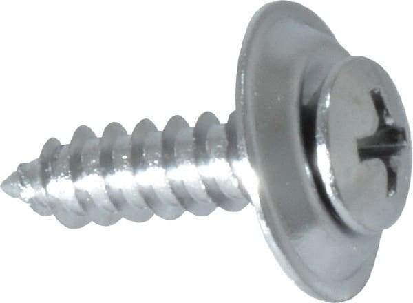 Value Collection - #10 Sems Oval Head Phillips Sheet Metal Screw - Steel, 3/4" OAL, Grade 2 - Eagle Tool & Supply