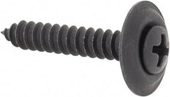Value Collection - #8 Oval Head Phillips Sheet Metal Screw - Steel, 1" OAL, Grade 2 - Eagle Tool & Supply