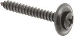 Value Collection - #8 Sems Oval Head Phillips Sheet Metal Screw - Steel, 1-1/4" OAL, Grade 2 - Eagle Tool & Supply