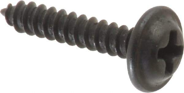 Value Collection - #6 Flat Head Phillips Sheet Metal Screw - Steel, 3/4" OAL, Grade 2 - Eagle Tool & Supply