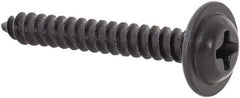 Au-Ve-Co Products - #6 Flat Head Phillips Sheet Metal Screw - Steel, 1" OAL, Grade 2 - Eagle Tool & Supply