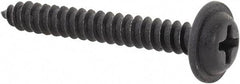 Value Collection - #8 Flat Head Phillips Sheet Metal Screw - Steel, 1-1/4" OAL, Grade 2 - Eagle Tool & Supply