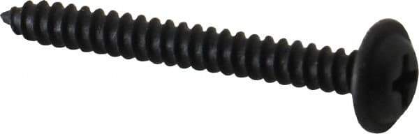 Value Collection - #8 Flat Head Phillips Sheet Metal Screw - Steel, 1-1/2" OAL, Grade 2 - Eagle Tool & Supply