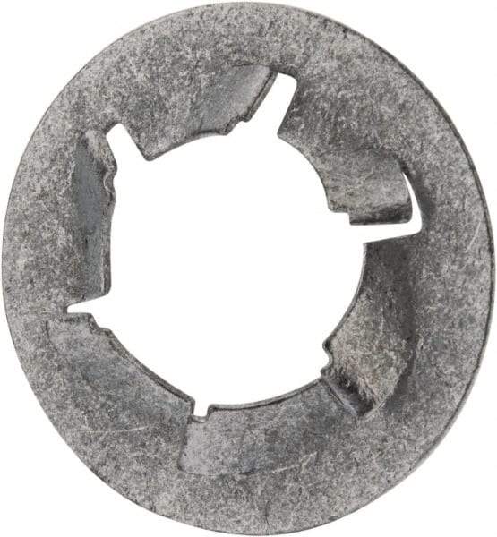 Value Collection - M12x1.75 Screw, 21mm OD, Spring Steel Push Nut - Zinc-Plated - Eagle Tool & Supply