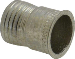 Marson - #10-32, 3/8" OAL, Thread-Sert Threaded Insert - 0.281" Hole Diam, 0.314" Head Diam, Steel - Eagle Tool & Supply